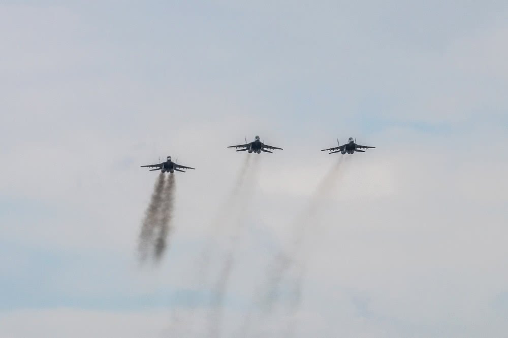 Trong quá khứ, lực lượng không quân Ukraine từng có trong biên chế của mình tới 66 chiến đấu cơ MiG-29. Tuy nhiên trong cuộc khủng hoảng ở Crimean năm 2014, Nga đã tịch thu được 45 chiếc chiến đấu cơ loại này từ Ukraine. Nguồn ảnh: QQ.