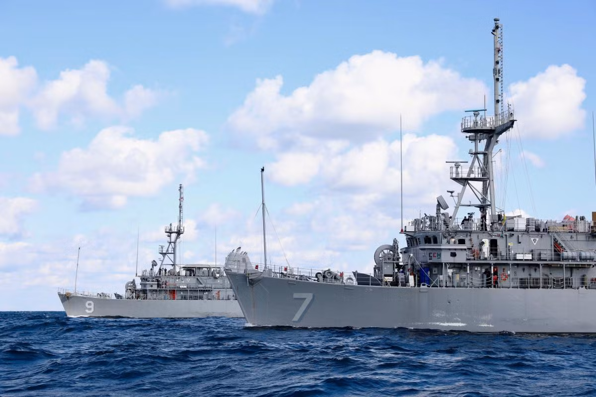 Trong số 14 tàu phá lôi Avenger từng được nhập biên vào Hải quân Mỹ, có 11 tàu hiện vẫn còn đang hoạt động, 2 tàu khác đã được cho nghỉ hưu và một tàu bị phá huỷ trong khi thực hiện nhiệm vụ phá lôi. Nguồn ảnh: BI.