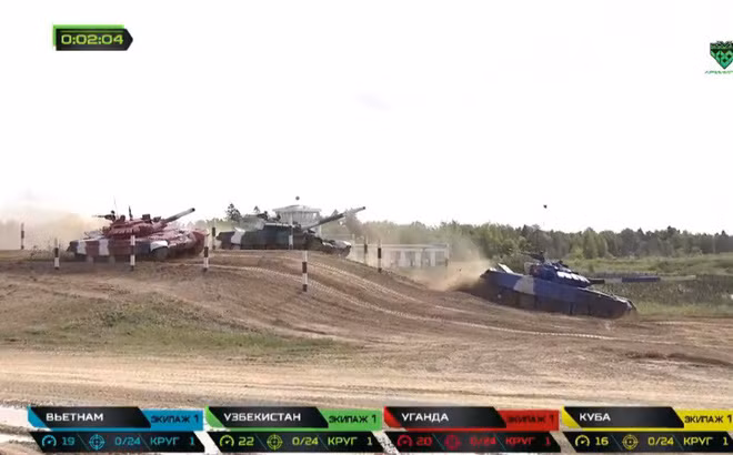 Sau khi ban tổ chức bóc băng ghi hình sau trận đấu, thành tích của đội tuyển Việt Nam đã bị sửa lại. Chung cuộc, đội tuyển Việt Nam về đích với thời gian 2 giờ 25 phút 03 giây. Nguồn ảnh: Armygames2019.