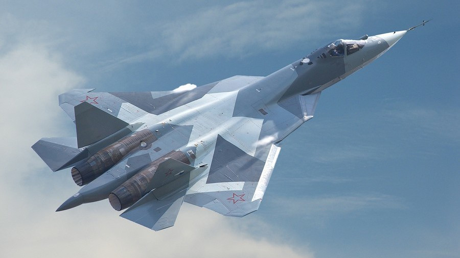 Phiên bản xuất khẩu của Su-57 sẽ được mang định danh là Su-57E dự kiến sẽ ra mắt vào tháng 11 năm nay, sớm hơn nhiều so với dự đoán và kế hoạch ban đầu được Nga công bố trước đây. Nguồn ảnh: Forces.