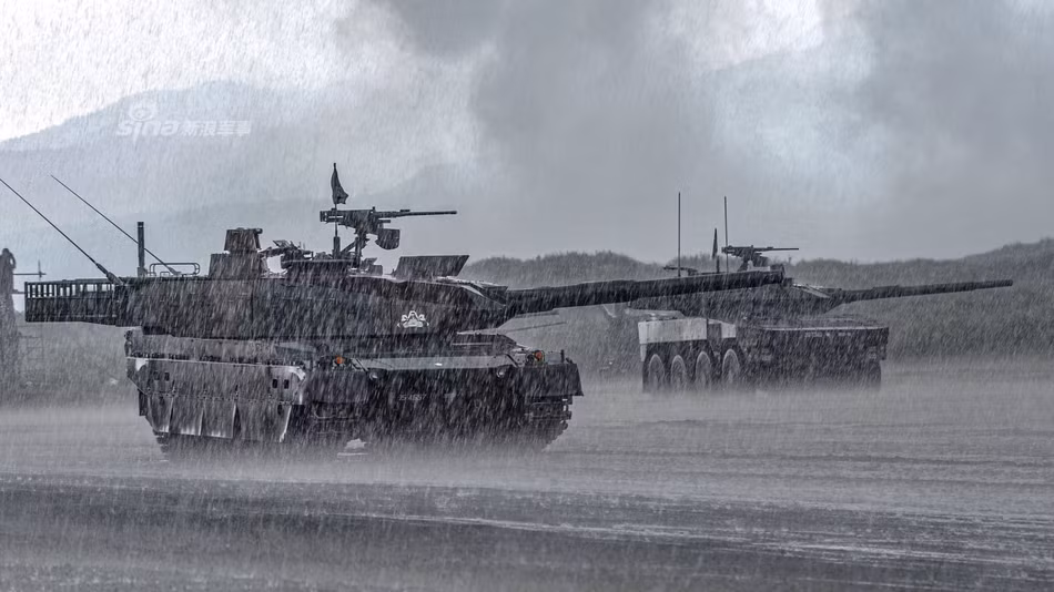 Đây là loại xe tăng chủ lực hiện đại nhất trong biên chế Lực lượng Phòng vệ Mặt đất Nhật Bản hiện nay do tập đoàn Mitsubishi chế tạo. Nguồn ảnh: Sina.