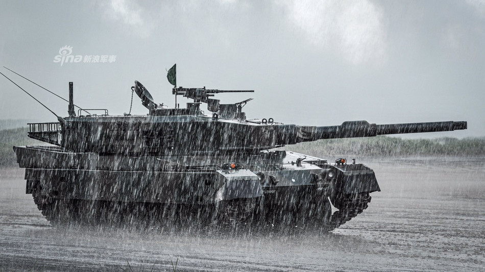 Đáng chú ý nhất trong màn trình diễn của Lực lượng Phòng vệ Mặt đất Nhật Bản vừa diễn ra đó là các xe tăng chủ lực Type 10. Nguồn ảnh: Sina.