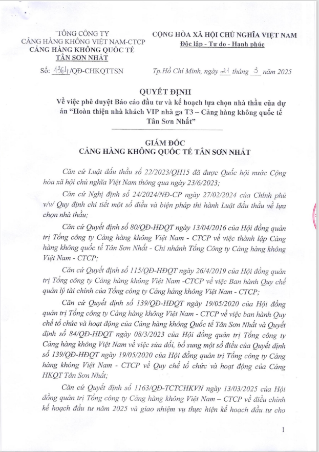 CHK Quoc te Tan Son Nhat: Duy nhat Hoang Lam Stone du goi thau op da trang tri-Hinh-2