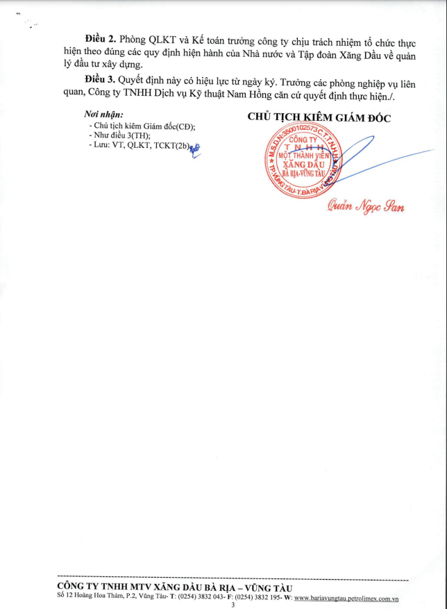 BR-VT: Vượt qua đối thủ, Cty Nam Hồng trúng gói thầu hơn 2 tỷ - Hình 3 BR-VT: Vuot qua doi thu, Cty Nam Hong trung goi thau hon 2 ty-Hinh-3