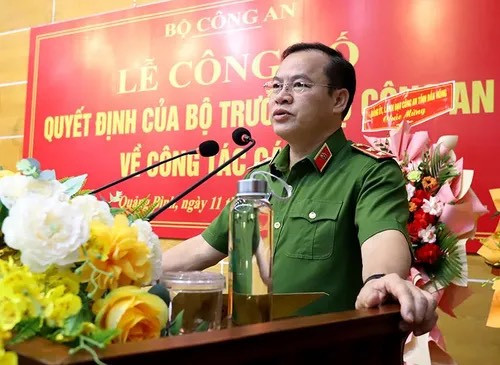 Phát biểu tại buổi lễ, Thứ trưởng Bộ Công an mong muốn trên cương vị công tác mới, Đại tá Nguyễn Thanh Liêm sẽ tranh thủ hơn nữa sự lãnh đạo của Bộ Công an, Tỉnh ủy, HĐND, UBND tỉnh; phối hợp hiệu quả với các cấp, ngành trong công tác bảo đảm an ninh trật tự, xây dựng Đảng, xây dựng lực lượng; giữ gìn, phát huy đoàn kết nội bộ, hoàn thành tốt mọi nhiệm vụ Bộ Công an, Tỉnh ủy, HĐND, UBND tỉnh giao; xây dựng lực lượng Công an nhân dân ngày càng chính quy, tinh nhuệ, hiện đại.