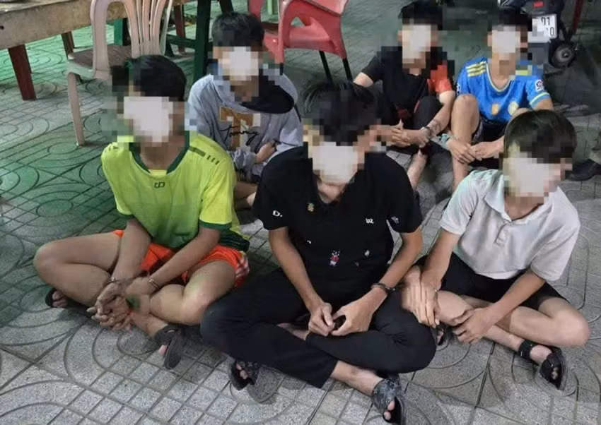 Dong Nai: Bat nhom “tuoi teen” danh nguoi di duong cuop tai san
