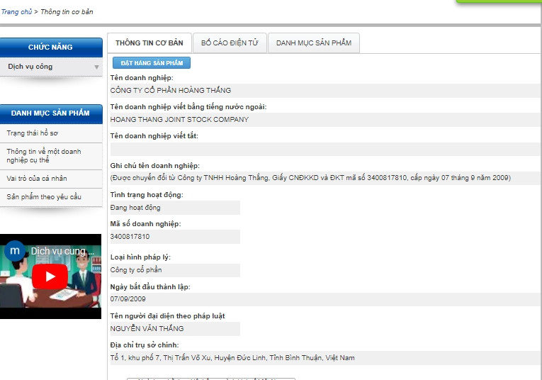 Biet gi ve Cty Hoang Thang bi thu hoi du an BV An Sinh Binh Thuan vi khong nop thue?