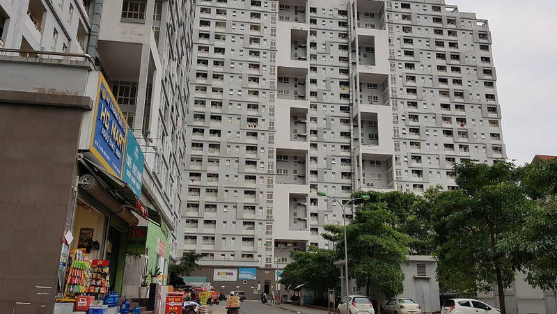 TP Hà Nội bố trí tầng 1 và 2 các tòa nhà dành cho cán bộ, nhân viên phục vụ (200 chỗ), còn từ tầng 3 đến tầng 21 làm khu cách ly tập trung. (Ảnh: Baophapluat)