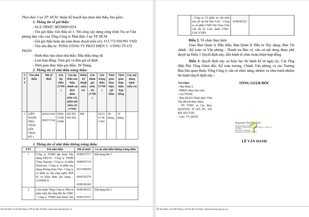 Vì sao UDIC không phục tại gói thầu hơn 500 tỷ của GENCO3? - Hình 2 Vi sao UDIC khong phuc tai goi thau hon 500 ty cua GENCO3?-Hinh-2