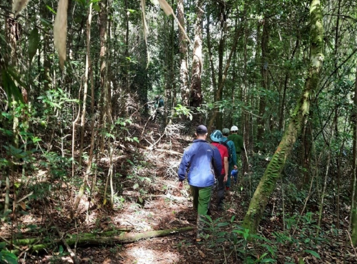 Khi các trinh sát quay về chiếc lán thì phát hiện nắm cơm mà chị E mang theo vào buổi sáng 10/4 vẫn còn nguyên. Trên sàn có vài vết nghi máu. Mở rộng vùng tìm kiếm, đi dọc theo con đường từ lán nghỉ tới hiện trường, công an phát hiện chiếc quần của nạn nhân E mắc sau tán cây rừng. Trên chiếc quần này có nhiều vết trượt, bám dính đất và lá cây vụn. Điều này một lần nữa chứng tỏ, nạn nhân đã bỏ chạy và có cuộc vật lộn quyết liệt với hung thủ. (Ảnh minh họa, nguồn Internet) 