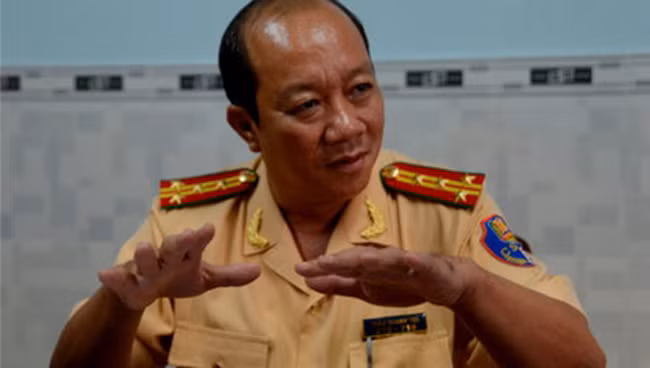 Dai ta Tran Thanh Tra - nguyen Pho Cuc truong Cuc CSGT qua doi