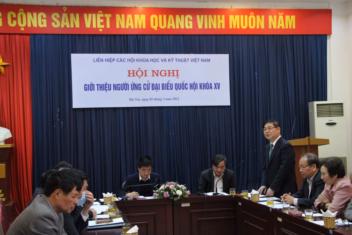 TSKH Phan Xuân Dũng được VUSTA giới thiệu ứng cử Đại biểu Quốc hội khóa XV