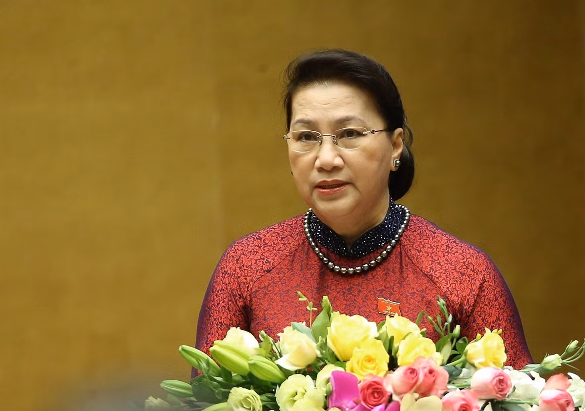 Chinh thuc mien nhiem Chu tich Quoc hoi Nguyen Thi Kim Ngan