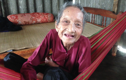 Cu ba cao tuoi nhat the gioi o TP HCM qua doi