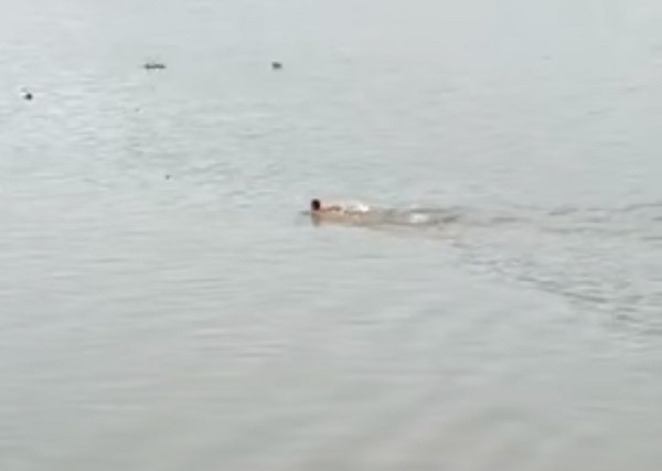 Chứng kiến hình ảnh thượng úy Thứ bơi dưới lòng sông để đến chỗ nạn nhân đuối nước một cách dũng cảm, nhiều người có mặt đã thán phục và đặt cho anh cái tên "Siêu anh hùng".