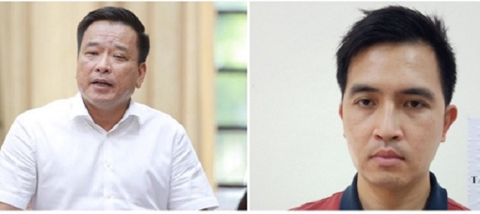Võ Tiến Hùng, nguyên Tổng Giám đốc Công ty TNHH MTV Thoát nước Hà Nội, Nguyễn Trường Giang, Giám đốc Công ty Arktic bị truy tố với vai trò đồng phạm của ông Chung.