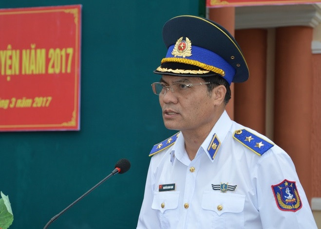 Canh cao va de nghi ky luat nhieu tuong lanh dao Canh sat bien Viet Nam