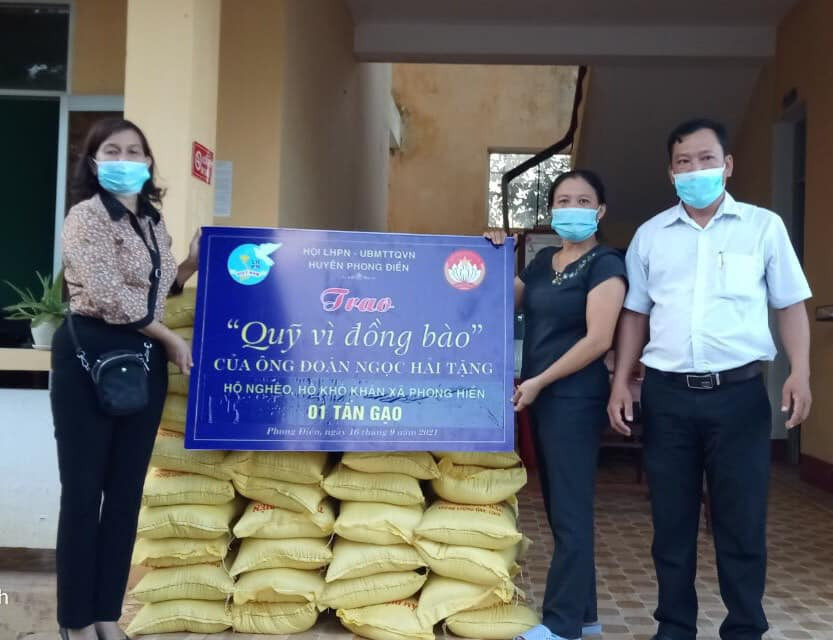 Ông Hải nói rằng, làm công việc từ thiện, ông chỉ đi độc hành, trừ trường hợp thật đặc biệt. Ông cũng là “giám đốc kiêm thủ quỹ, kiêm kế toán Quỹ Vì đồng bào, kiêm lái xe, kiêm cả khuân vác. Cuộc đời còn lại của ông luôn phấn đấu để được phục vụ đồng bào của mình. Vì ông là hạ sĩ quân đội nhân dân Việt Nam, đại úy sĩ quan dự bị, nguyên là một công chức và vì cuộc đời 29 năm của ông đã được lãnh những đồng lương của nhà nước (tiền của nhân dân). 