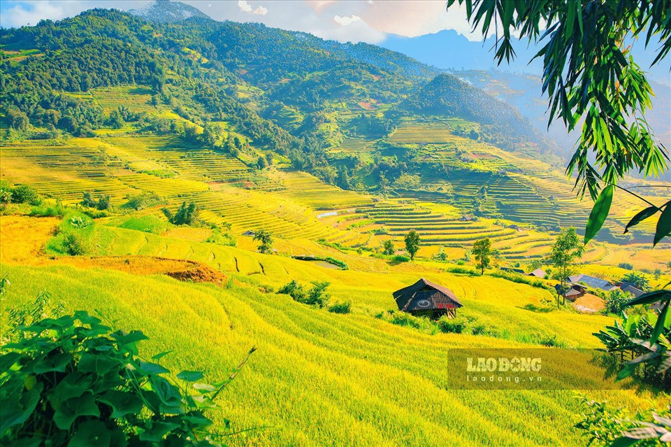 Sau những khó khăn vất vả của những ngày lao động, đồng bào dân tộc Mông tại Tả Lèng đã kiến tạo lên một công trình vô cùng đẹp mắt.