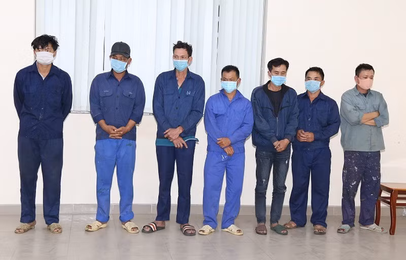 Các đối tượng trong vụ án.