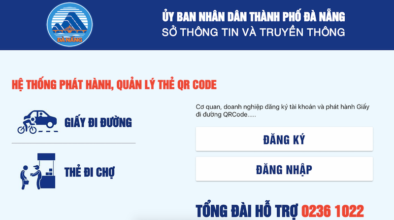 Da Nang cap hon 92.000 giay di duong trong 2 ngay qua truc tuyen
