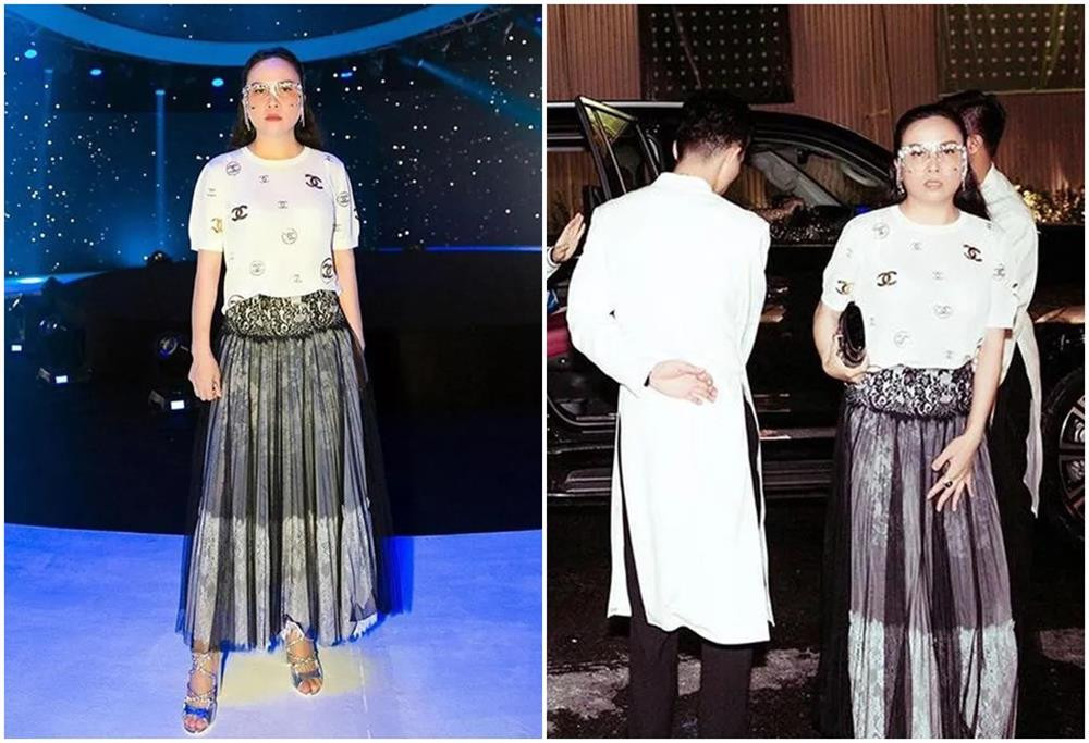 Trước đó nữ doanh nhân cũng từng diện nó khi tham dự một sự kiện thời trang. Gu thẩm mỹ của cô luôn khiến công chúng chán nản, trong khi đó giới mộ điệu lại tiếc nuối cho loạt item đắt giá mà nữ doanh nhân mặc trên mình.