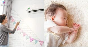 6 nguyen tac nam dieu hoa de con khong ho, khong om-Hinh-3