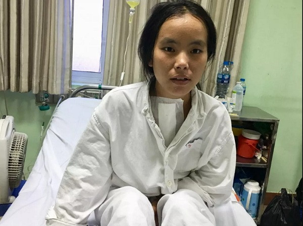 Khoi u khong lo nhu qua mit 12 nam tren nguc co gai o Yen Bai-Hinh-3