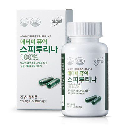 Tảo xoắn nguyên chất Atomy Pure Spirulina có vô số công dụng trong đó có công dụng làm đẹp như dưỡng da chống lão hóa, trị mụn, trị nám.