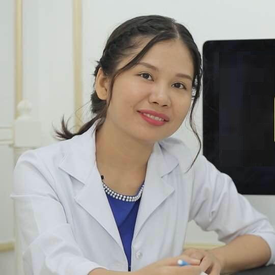 Thạc sĩ, bác sĩ da liễu Thiên Hương. Ảnh: BSCC