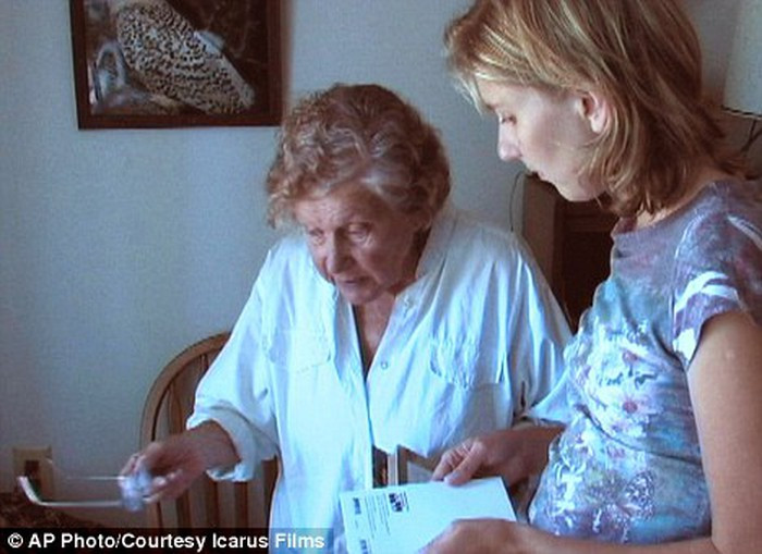 Bà Sveltana Peters tại bệnh viện năm 2010.