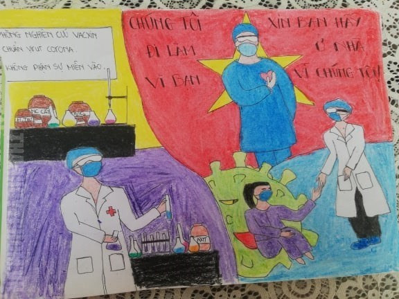 Cam dong chum tho co vu Viet Nam chong dich COVID-19