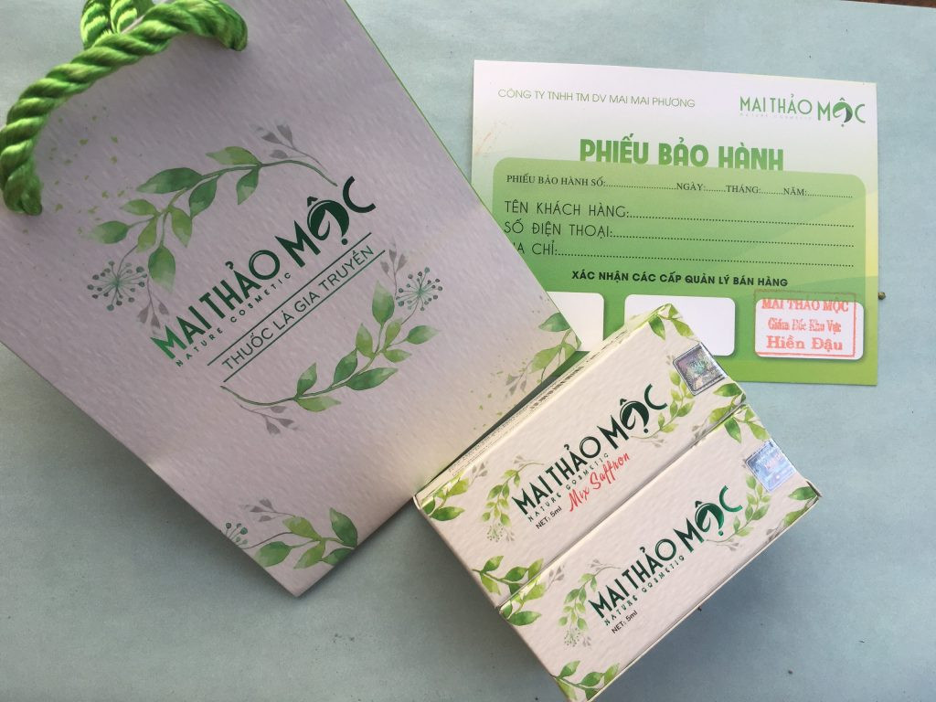 My pham Mai Thao Moc bi dinh chi luu hanh chat luong “te” the nao?