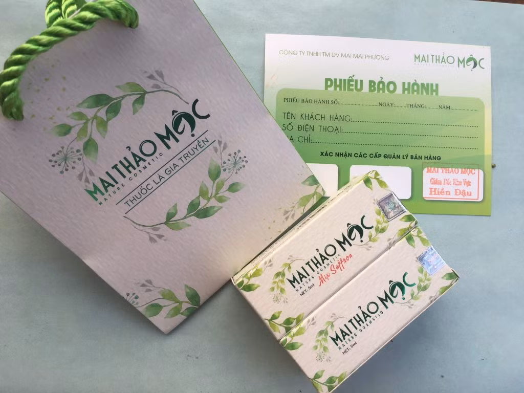 My pham Mai Thao Moc bi dinh chi luu hanh chat luong “te” the nao?