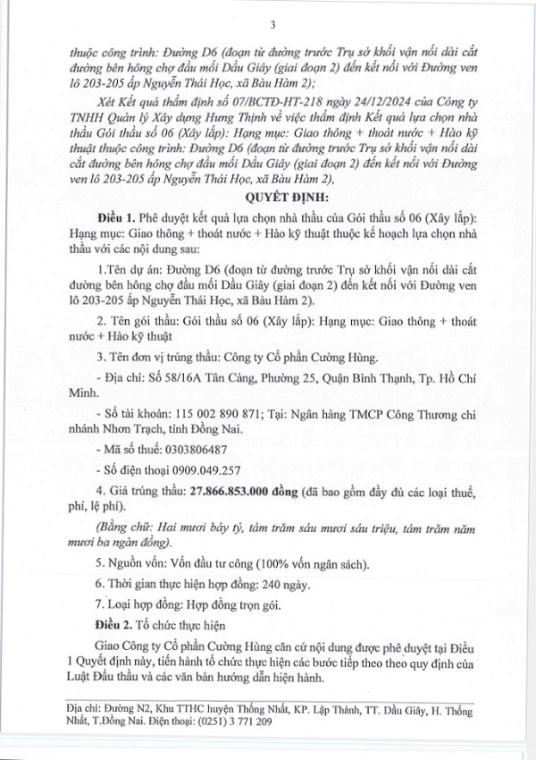 Đồng Nai: Năng lực nhà thầu thi công nút giao thông tại Trảng Bom - Hình 4 Dong Nai: Nang luc nha thau thi cong nut giao thong tai Trang Bom-Hinh-4
