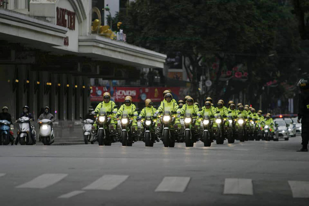 Mọi công tác đã sẵn sàng.