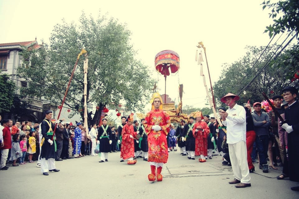 Đoàn đi đến đâu mang theo không khí náo nhiệt đến đó.