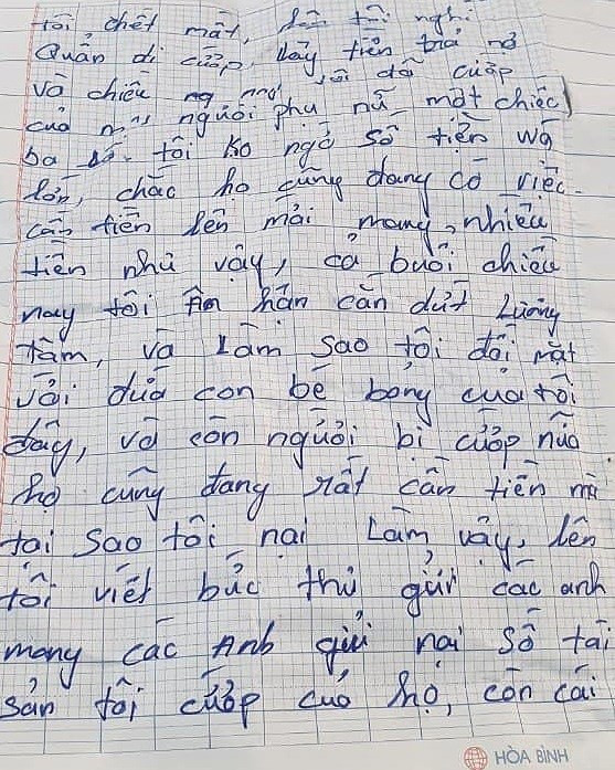 Hy huu: Hoi han, nguoi cha viet thu tra lai tien di cuop tra no tin dung den-Hinh-2