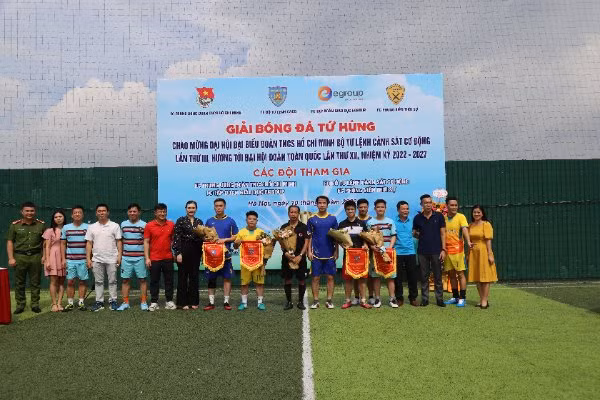 FC Phong vien Thoi su vo dich Giai bong da Doan TNCS HCM Bo TLCSCD