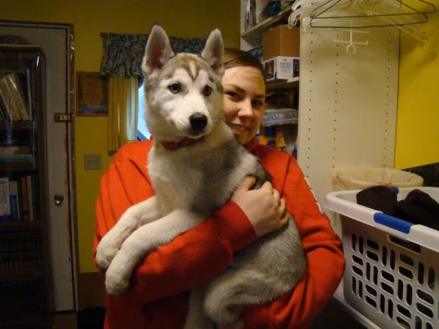 Ellie xuất hiện trong cuộc đời của Melanie như một bước ngoặt, giúp cuộc đời của cô chủ sang một trang mới, vui vẻ hơn, ấm áp hơn. (Nguồn Bored Panda)