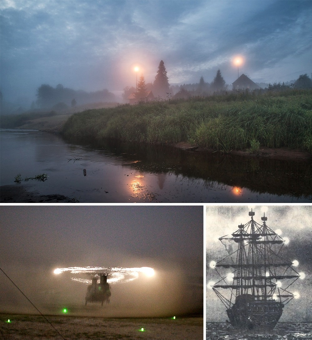 Đốm lửa của Thánh Elmo là một trong những hiện tượng thiên nhiên hiếm nhất và cũng bí ẩn nhất. Thánh Elmo là vị thánh bảo trợ của những thủy thủ. Truyền thuyết nói rằng Thánh Elmo hứa sẽ bảo vệ các thủy thủ và đưa ra cảnh báo cho họ ở dạng những đốm lửa đậu trên cột buồm. Theo khoa học, đốm lửa của thánh Elmo là một hiện tượng thời tiết, theo đó plasma phát sáng được tạo ra bởi một sự phóng điện từ một vật sắc nhọn hoặc trong một điện trường mạnh chẳng hạn như chúng tạo ra bởi bão hoặc tạo ra bởi một núi lửa phun trào.(Nguồn Bightside)