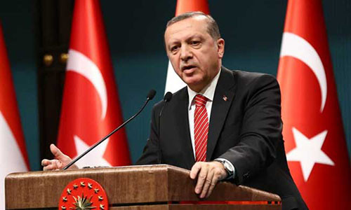 Tổng thống Thổ Nhĩ Kỳ Recep Tayyip Erdogan. Ảnh: NDTV.