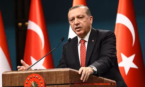 Tổng thống Thổ Nhĩ Kỳ Recep Tayyip Erdogan. Ảnh: NDTV.