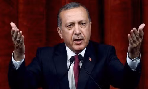 Tổng thống Thổ Nhĩ Kỳ Tayyip Erdogan. Ảnh: Indian Express.