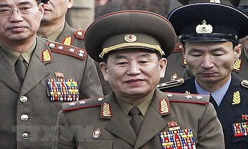 Trưởng ban Mặt trận Thống nhất đảng Lao động Triều Tiên Kim Yong-chol.