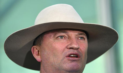 Phó thủ tướng Australia Barnaby Joyce.