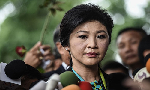 Cựu thủ tướng Yingluck Shinawatra.