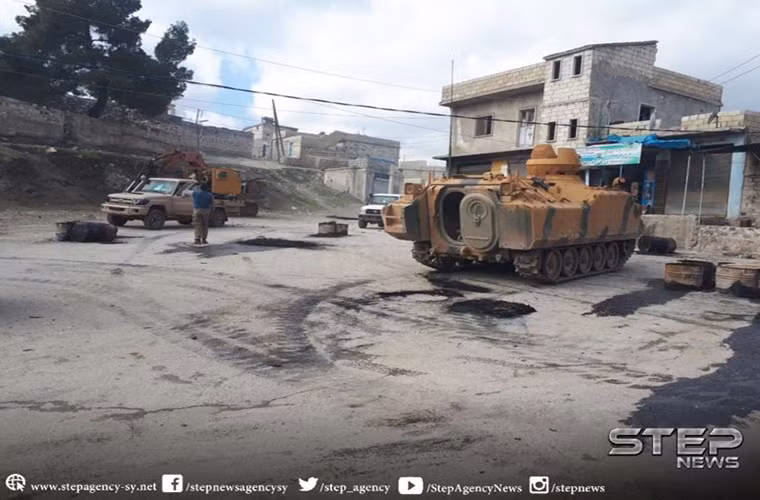 Ngoài ra, lực lượng FSA tuyên bố đã chiếm được các ngôi làng Ali Kar, Za’ra và al-Ham trong quận Bulbul. Ảnh: SF.