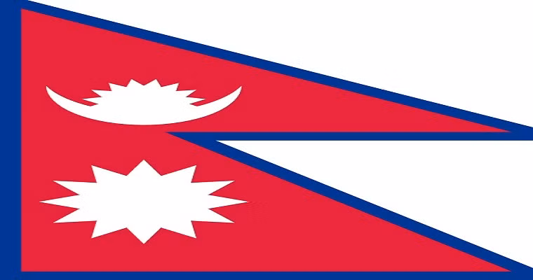 Nepal là quốc gia Châu Á đầu tiên cho phép hôn nhân đồng giới. Đây cũng là nước cấm áp dụng án tử hình. Ảnh: flaglane.