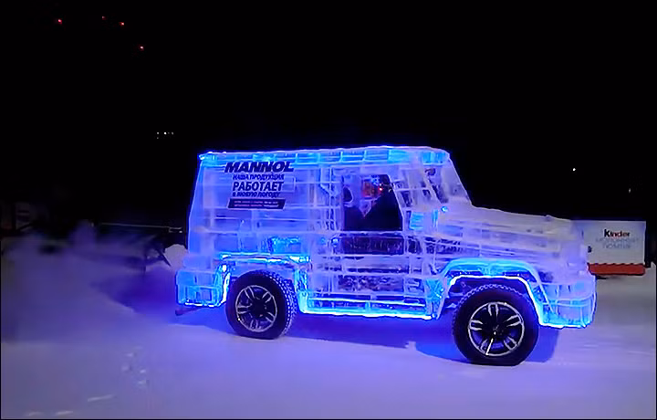 Đây có thể là chiếc ô tô lạnh nhất thế giới.